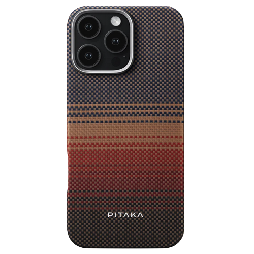 Чехол Pitaka Tactile Woven Case Sunset для iPhone 16 Pro