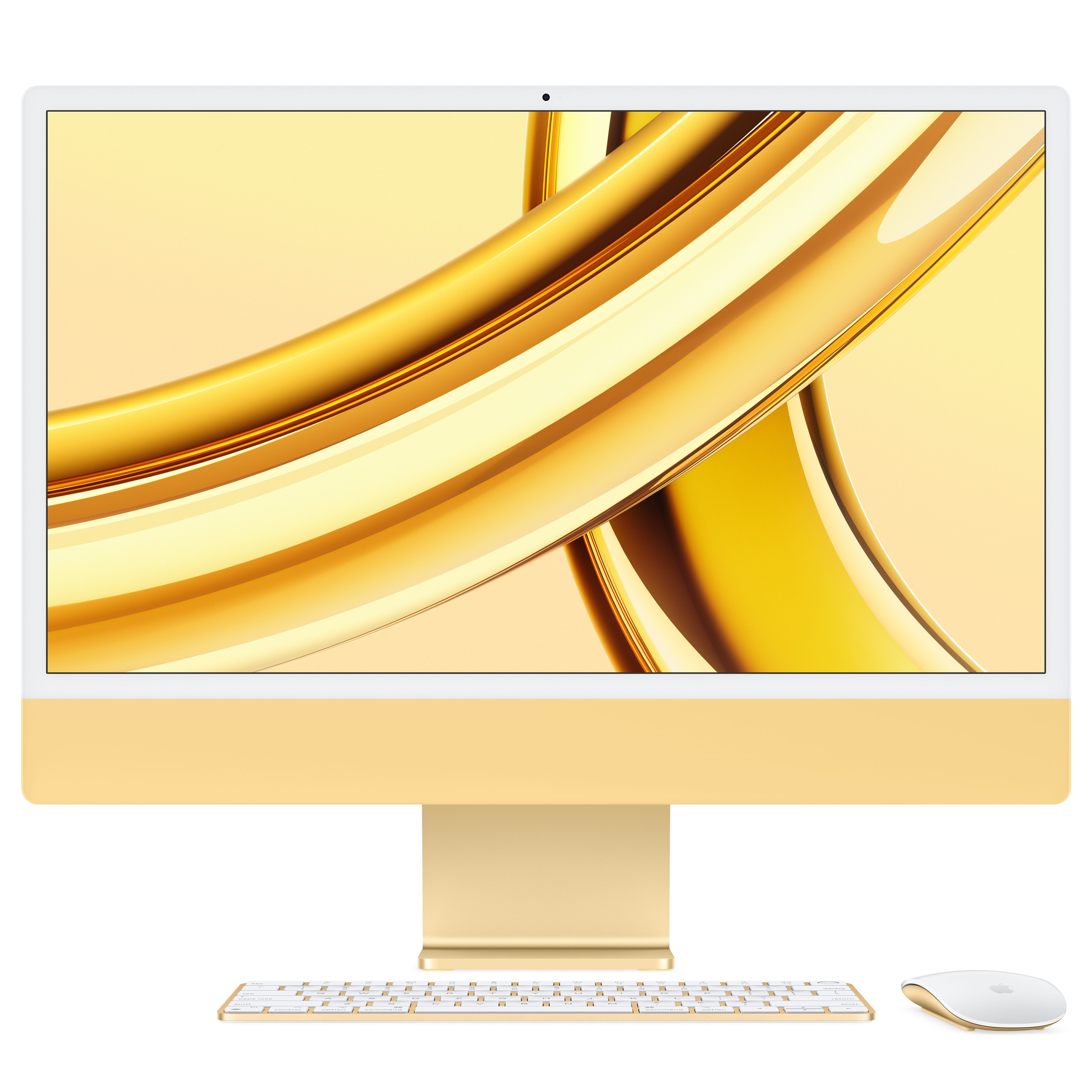 Моноблок Apple iMac 24 4.5K 2023 Yellow (Z19W000BP) M3/16GB/1TB SSD/Apple graphics 10-core/Wi-Fi/BT/MacOS/русская раскладка