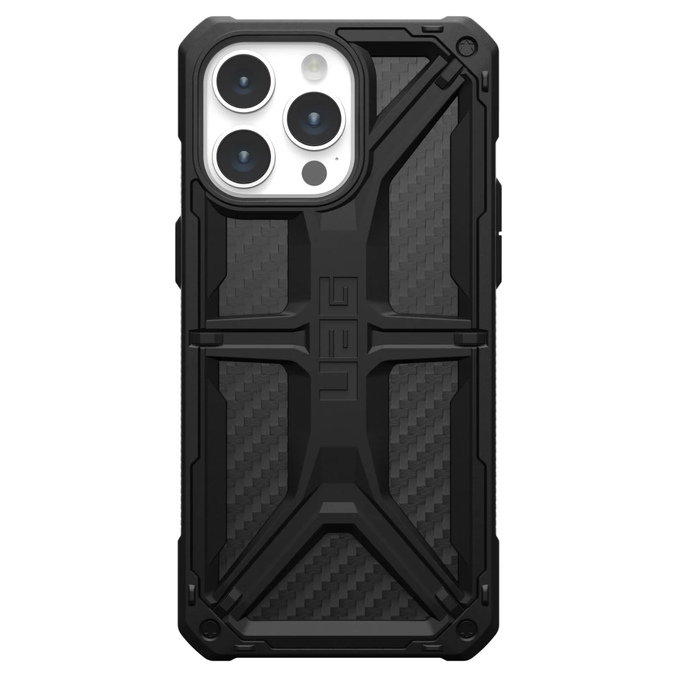 Противоударный защитный чехол UAG Monarch для iPhone 15 Pro Max (6.7) Carbon Fiber