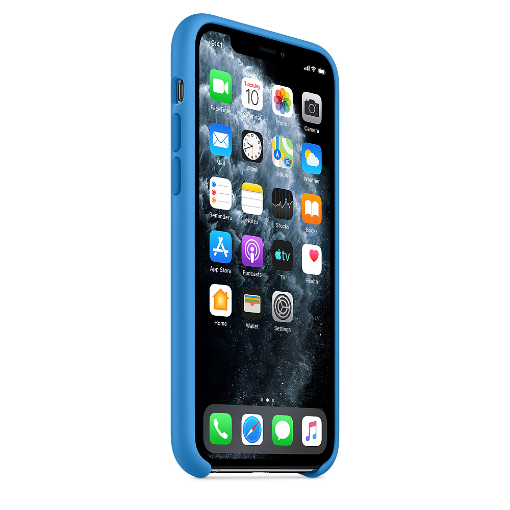Силиконовый чехол Apple iPhone 11 Pro Silicone Case - Surf Blue (MY1F2ZM/A) для iPhone 11 Pro