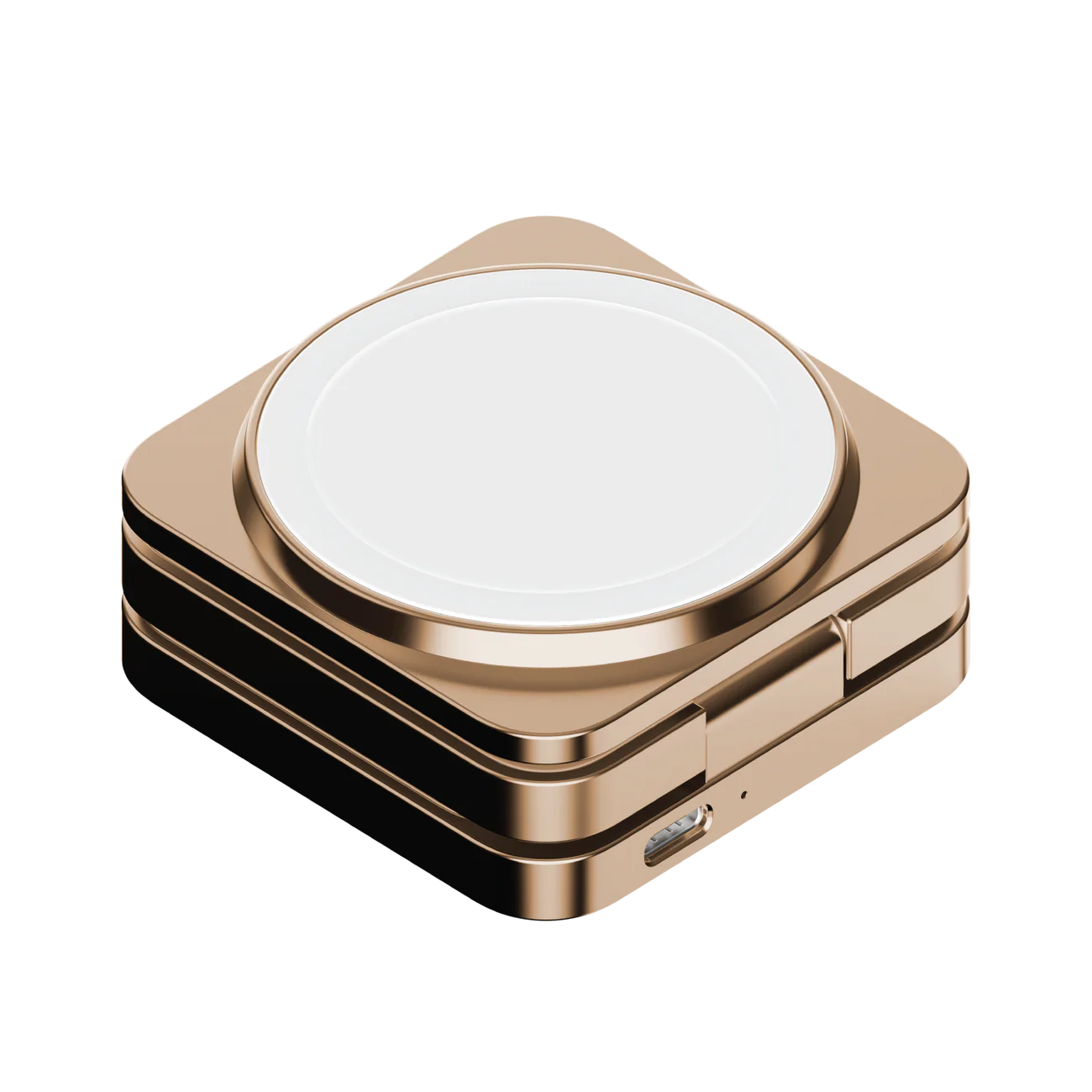 Беспроводное зарядное устройство Momax Q2. Mag Go 3-in-1 Foldable Qi2 15W Magnetic Wireless Total 25W Sandstone