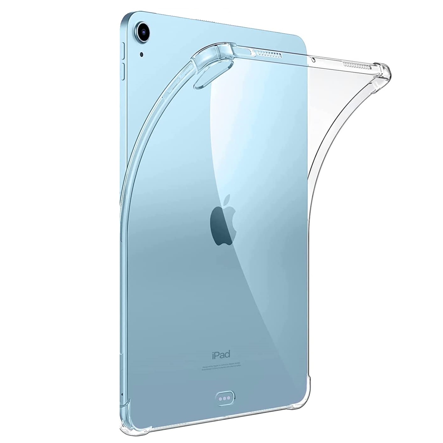 Силиконовый чехол для iPad Air 10.9 (прозрачный)