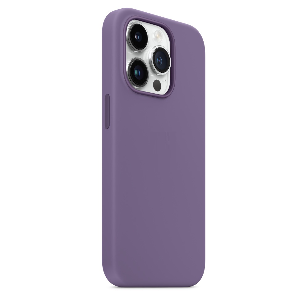 Силиконовый чехол Naturally Silicone Case with MagSafe Iris для iPhone 14 Pro