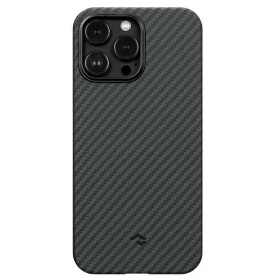 Чехол Pitaka MagEZ Case 3 для iPhone 14 Pro Max (6.7), черно-серый, кевлар (арамид)