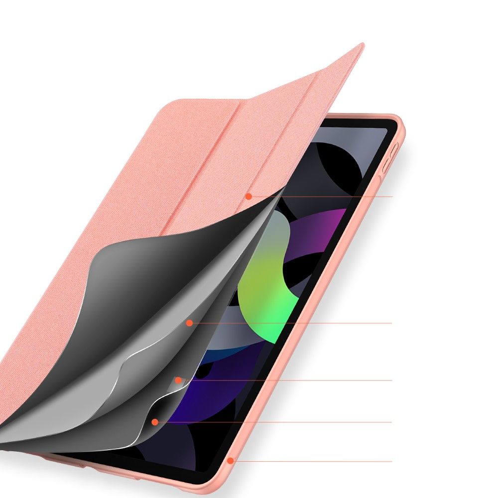 Чехол-книжка Dux Ducis для iPad Air 10.9 (2020) Domo Series Pink Sand