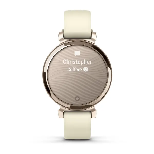 Умные часы Garmin Lily 2 Cream Gold with Coconut Silicone Band (010-02839-00)