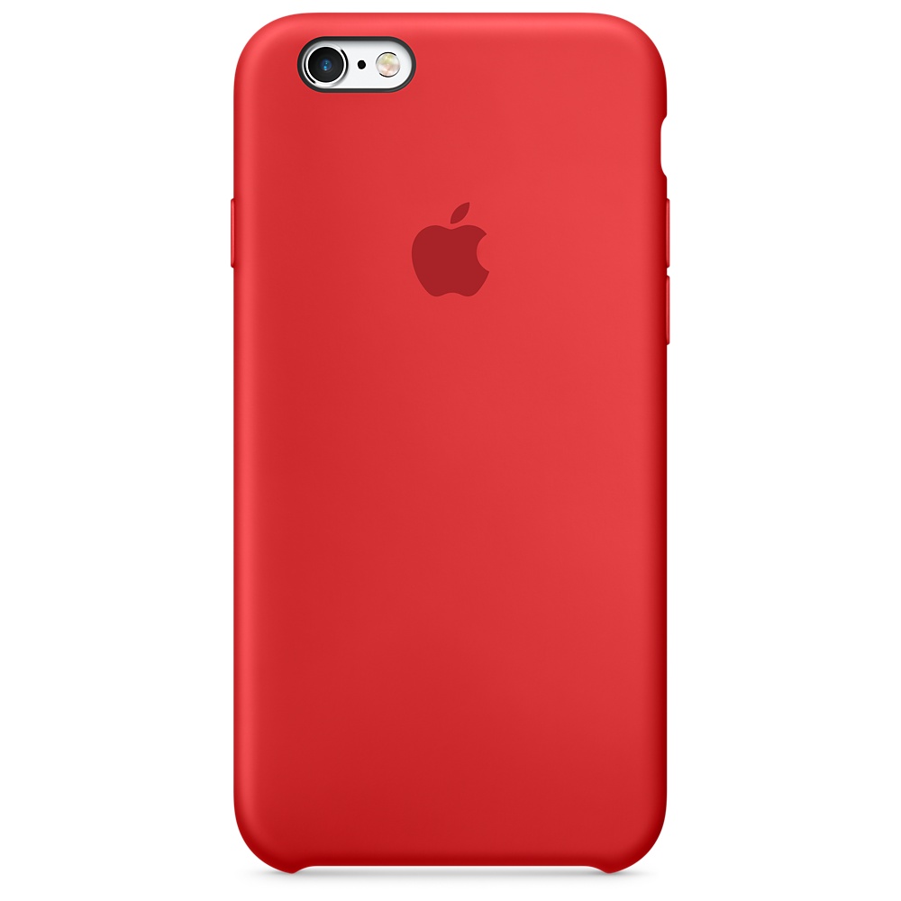 Силиконовый чехол Apple iPhone 6 Silicone Case Red (PRODUCT) (MKY32ZM/A) для iPhone 6/6S