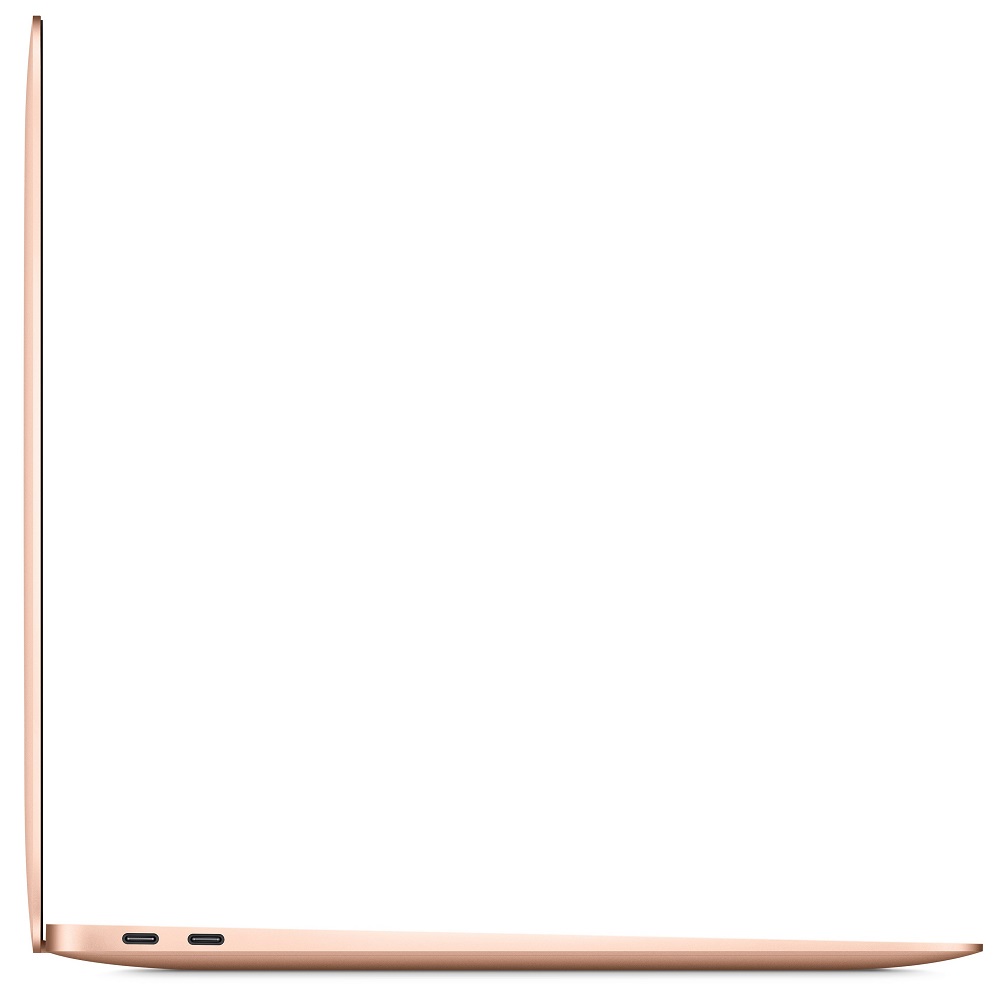 Ноутбук Apple MacBook Air 13 дисплей Retina с технологией True Tone Early 2020 Gold (MWTL2RU/A) (Intel Core i3 1100 MHz/13.3/2560x1600/8GB/256GB SSD/DVD нет/Intel Iris Plus Graphics/Wi-Fi/Bluetooth/macOS)