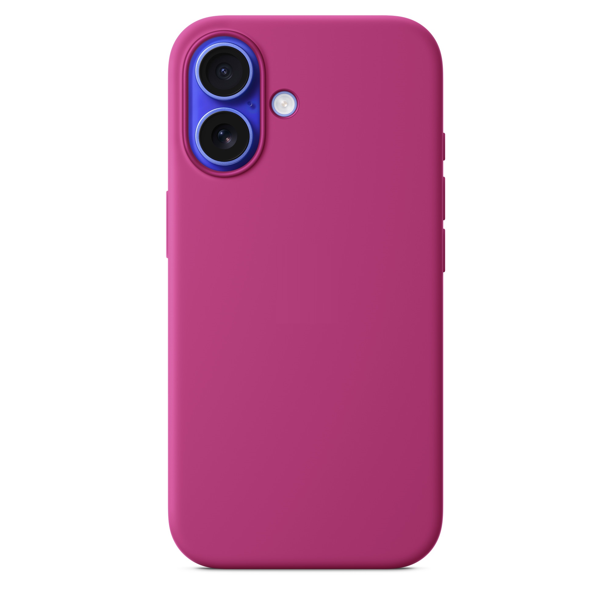 Силиконовый чехол Naturally Silicone Case with MagSafe Fuchsia для iPhone 16
