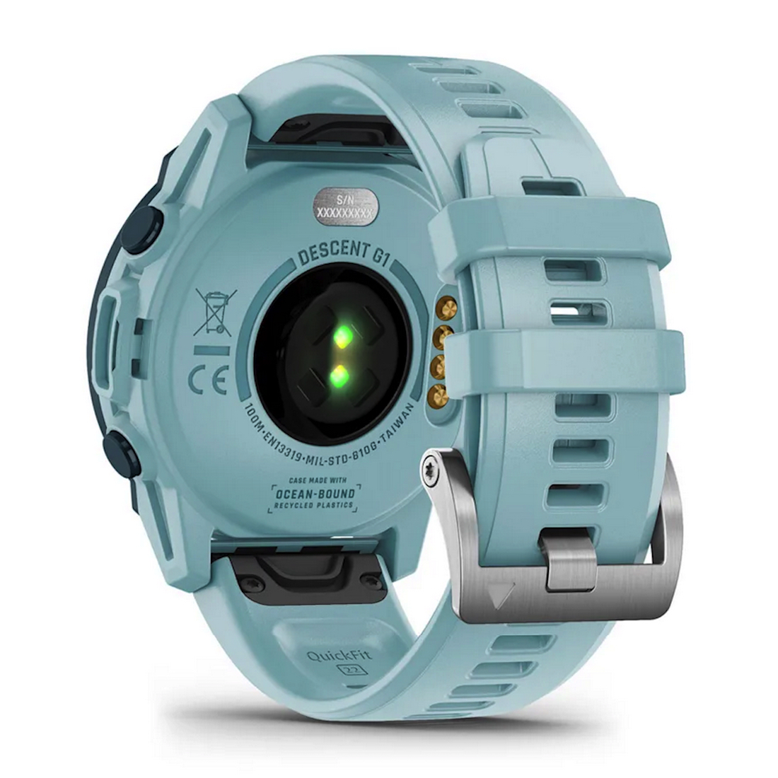 Умные часы Garmin Descent G1 Solar - Ocean Edition Azure (010-02604-04)