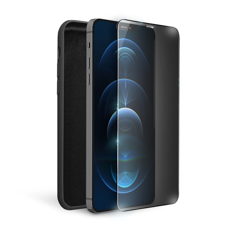 Защитное стекло MOCOLL полноразмерное 2.5D для iPhone 12/12 Pro (серия Arrow) приватное