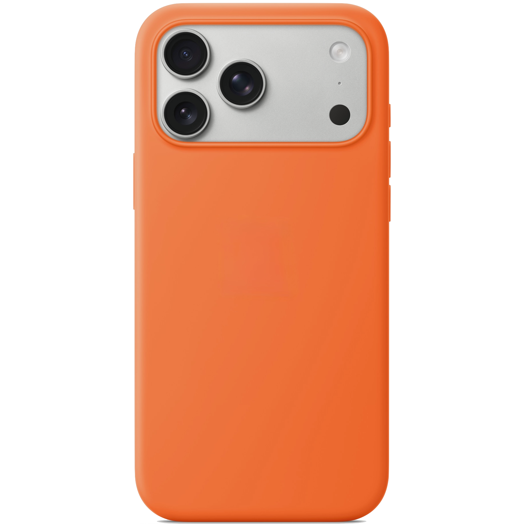 Силиконовый чехол Naturally Silicone Case with MagSafe Orange для iPhone 17 Pro Max
