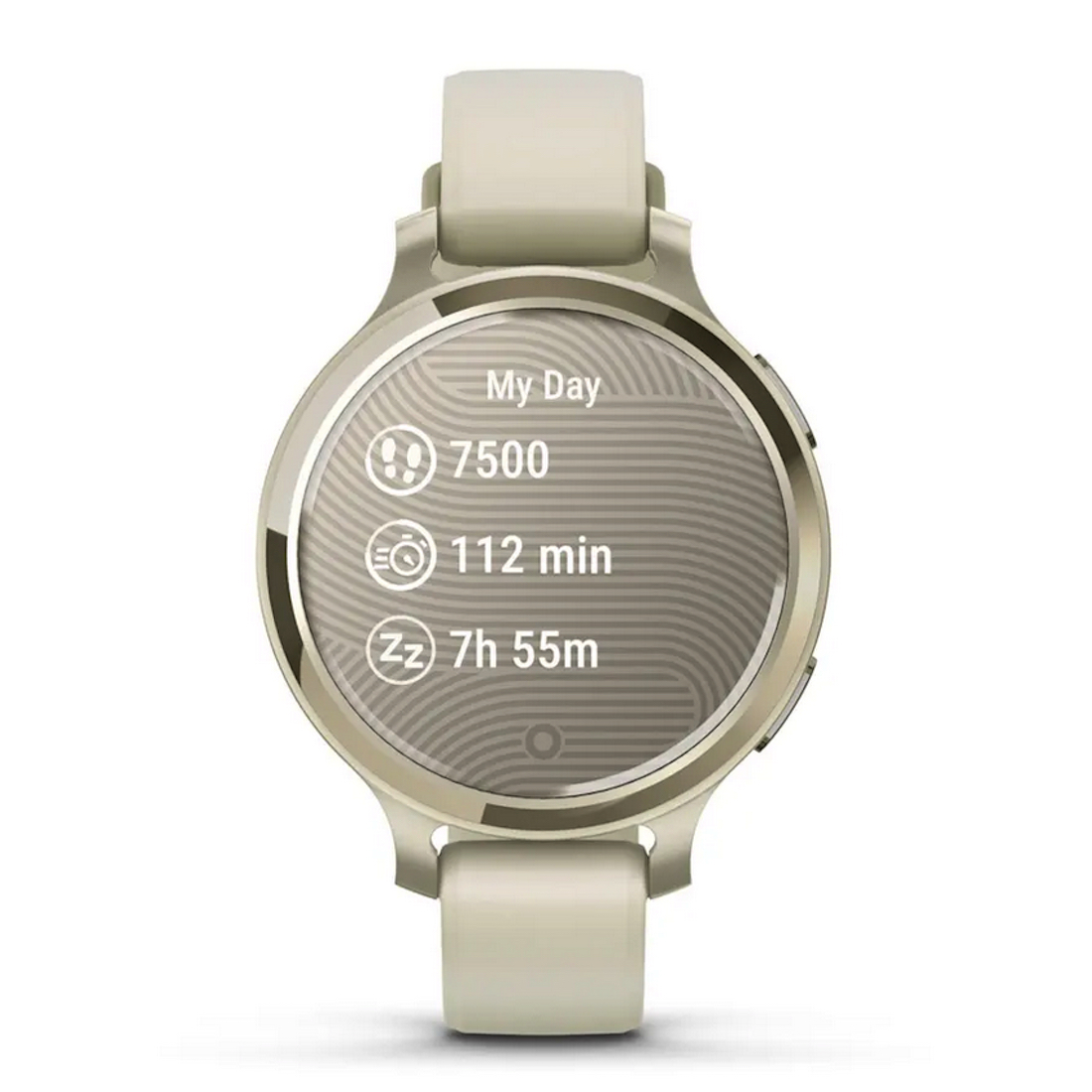 Умные часы Garmin Lily 2 Active Lunar Gold with Bone Silicone Band (010-02891-00)
