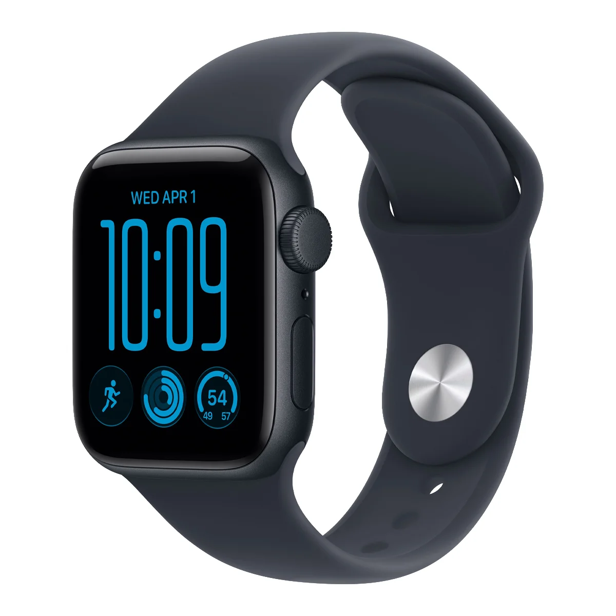Умные часы Apple Watch SE 3 (2026) 40mm Midnight Aluminium Case with Navy Blue Sport Band - S/M
