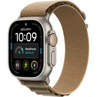 Умные часы Apple Watch Ultra 4 GPS + Cellular, 49mm Natural Titanium Case with Desert Alpine Loop - Small