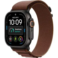 Умные часы Apple Watch Ultra 4 GPS + Cellular, 49mm Black Titanium Case with Burgundy Alpine Loop - Large